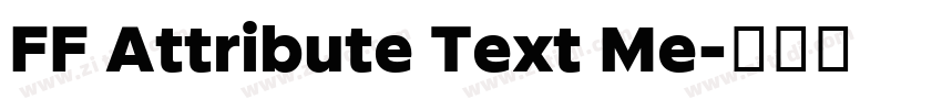 FF Attribute Text Me字体转换